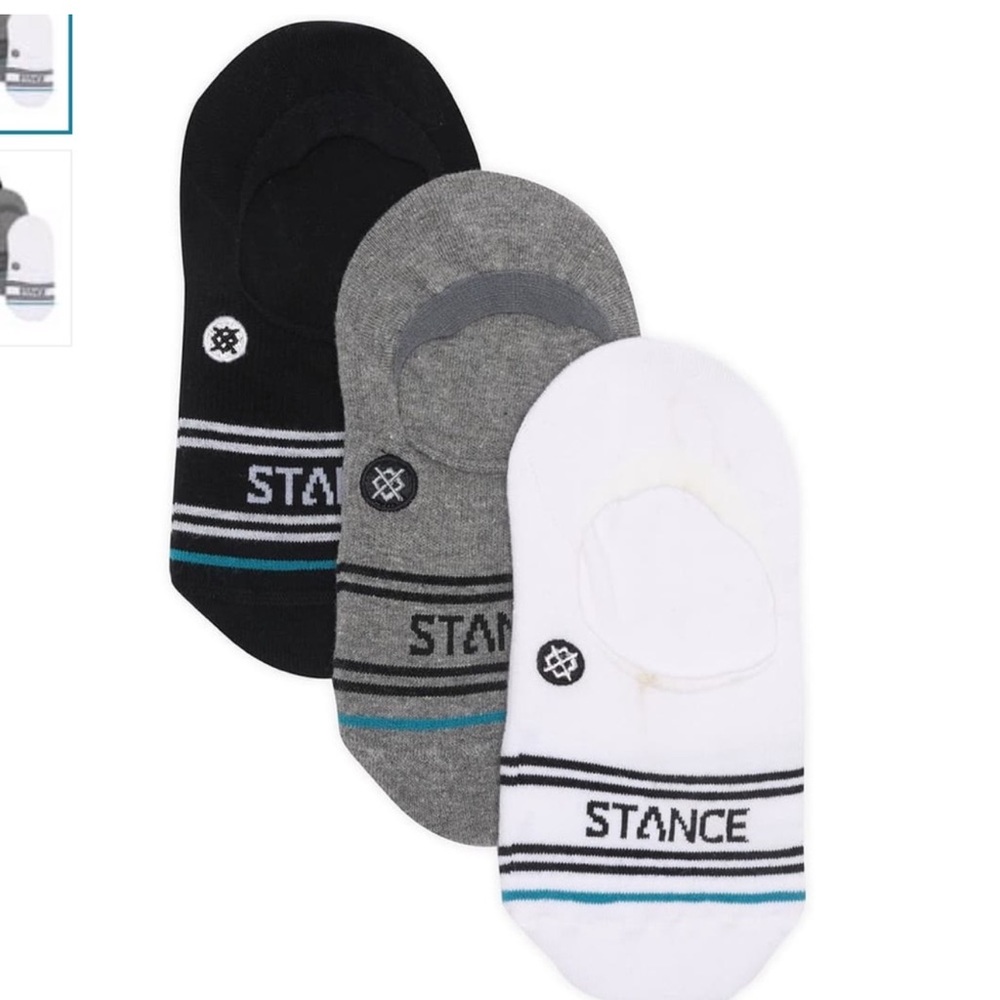 New (3) Stance Basic No-Show Socks